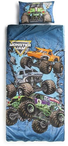 Jay Franco Kids Slumber Bag and Pillow - 54 x 27 Inch Comfy Indoor Sleeping Bag for School and Sleepovers