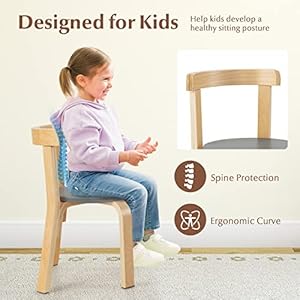 Honeyjoykidstableandchairsetbentwoodtoddlerroundtableand4chairsforcraftartbuildingblock5piecechildrenfurnituresetfordaycarekindergartenplayroomgray Urban Country Home Decor Honey joy kids table and chair set bentwood toddler round table and 4 chairs for craft art building block 5 piece children furniture set for daycare kindergarten playroom gray urban country home decor