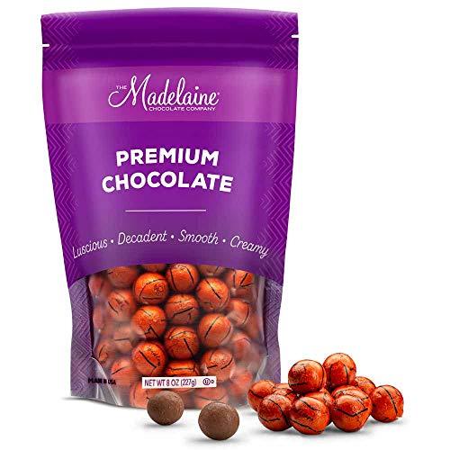 Madelaine Basketball Party Favors - 40 Individually Wrapped Milk Chocolate...