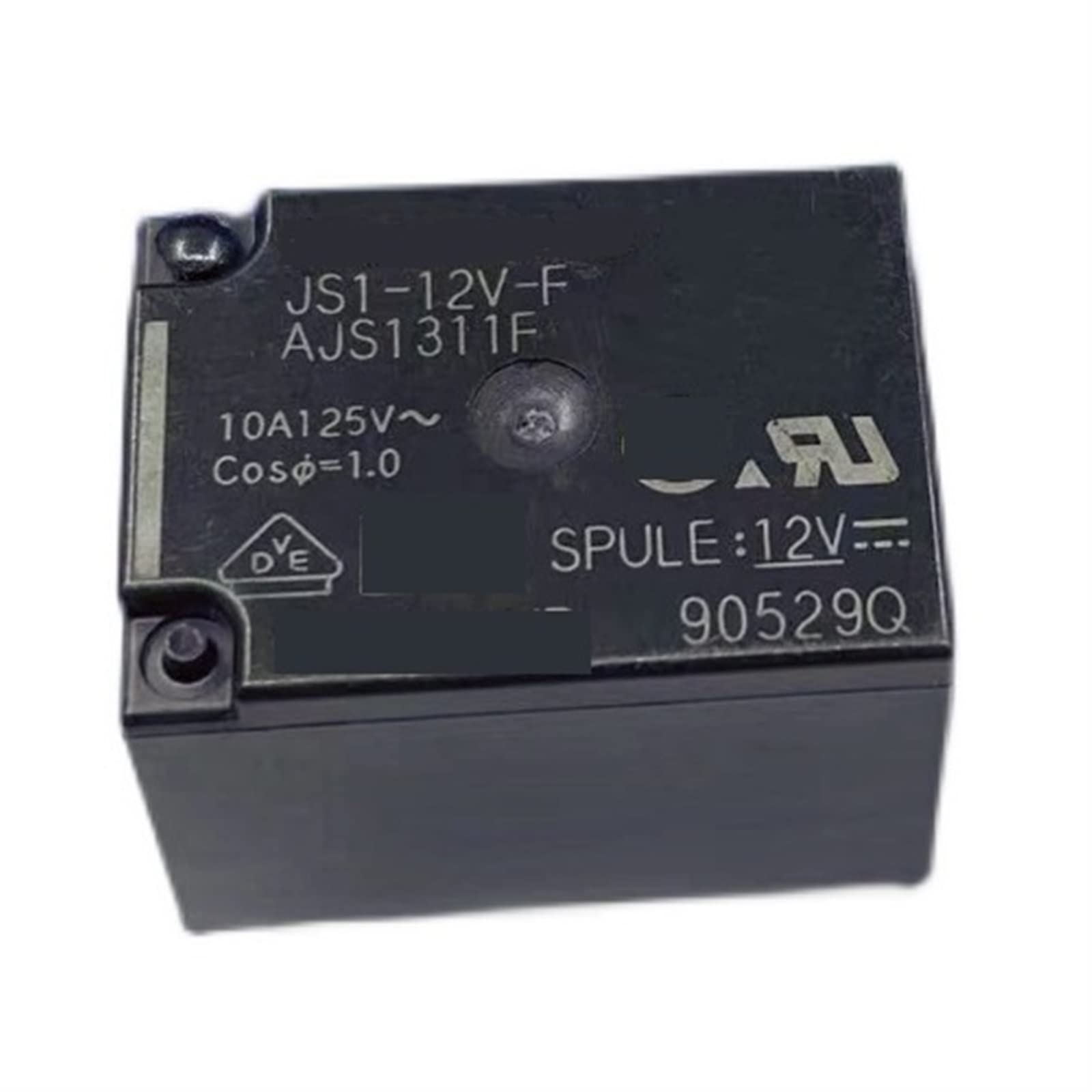 Relé JS1-12V-F mini relés de 5 pines 10A componentes electrónicos 12V 3