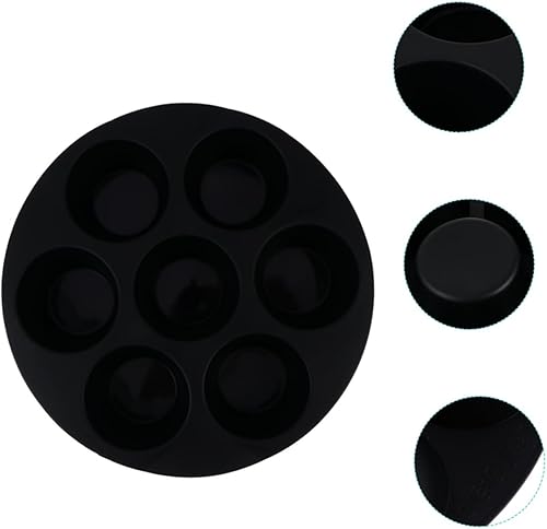 Miniatura 9 de Cabilock 4 Pcs Silicone Cake Cup Muffin Baking Mold Air Fryers Molde Para Pastel Silicone Bakeware Silicone Baking Cups Silicone Cake Pan Silicone