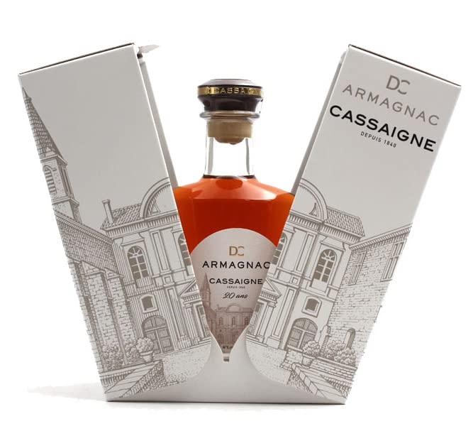Armagnac Cassaigne 20 ans 70cl.