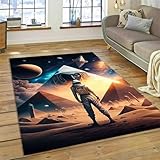【ESPERIENZA CONFORTEVOLE】: Il nostro tappeto: 80 x 160 cm / 31,49 x 62,99 pollici, è realizzato in morbida flanella ed è anti-pilling, immergendoti nel lusso. La qualità premium combinata con la tecnologia TPE non solo offre il massimo comfort ma anche una protezione duratura per i tuoi pavimenti.
