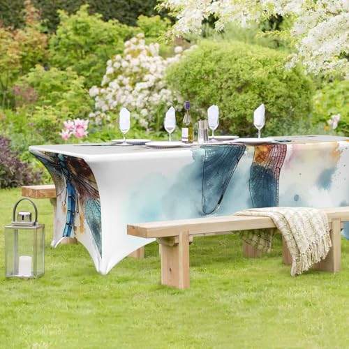 Protection de table de patio ajustée et extensible sans plis - 8