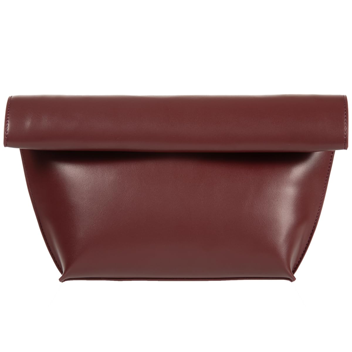JNB Faux Leather Oversize Foldover Clutch