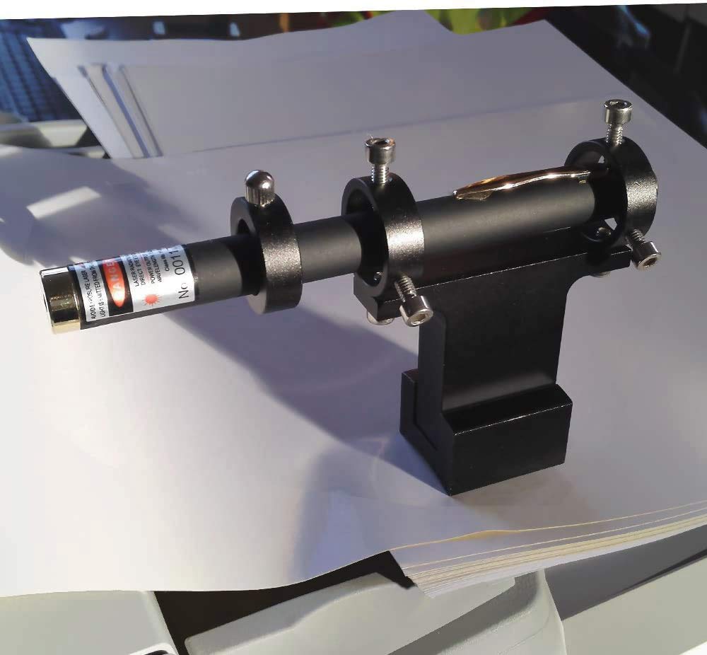 Soporte de puntero láser para telescopio astronómico (para telescopio William tipo cola de milenario) – Obtenga un punto láser en un dispositivo de apunte fresco