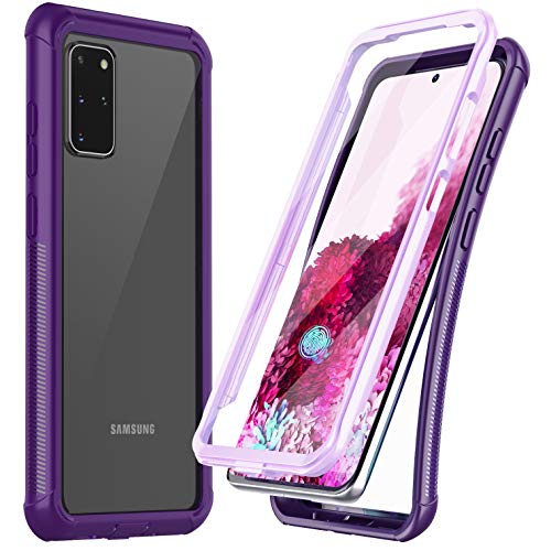 Temdan for Samsung Galaxy S20 Plus Case, Built-in Screen Protector Full Body Heavy