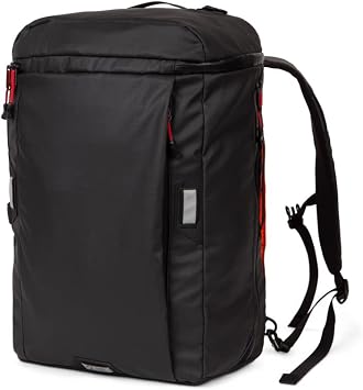 Two Wheel Gear - Spin Messenger Backpack 24 L - Weatherproof 16" Padded Laptop Bag for Commuting, Work, Travel - Recycled Ripstop - Black