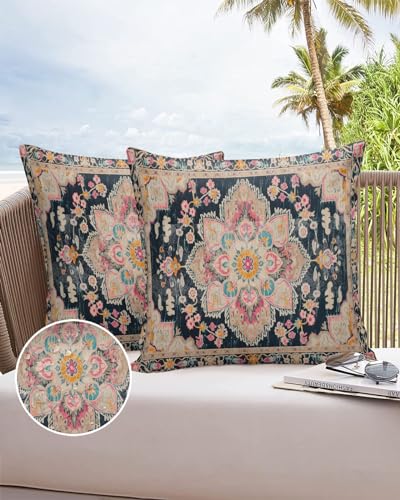 Outdoor Waterproof Throw Pillow Covers 18