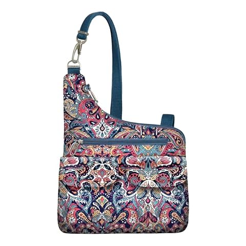 Travelon Anti-Theft Cross-Body Bag - Summer Paisley Cover