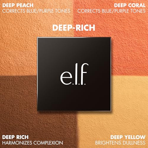 Image of e.l.f. Set it Bright Powder Quad, Medium-Tan
