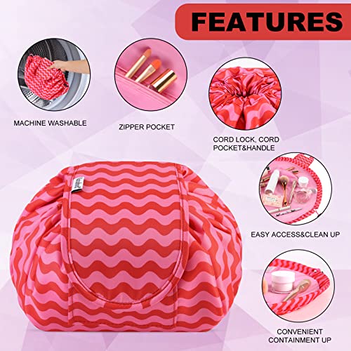 Lazy Drawstring Makeup Bags - Image 4