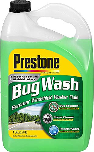 Elite Tool Center 6 Pack Prestone Windshield Washer Fluid With Bug Wash 1 Gallon Jugs Stickers