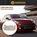 Dasbecan Beige Left Driver Side Sun Visor with Vanity Mirror Compatible with Toyota Corolla 2019 2020 2021 2022 2023 2024 Replaces# 74320-02F50-A0