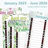 2025/26 Calendar, A3 Large Family Calendar 2025, 18 Month Desk Calendar from January 2025 to June 2026, Wall Calendar for Family Planner Organiser (43 * 30cm) - Image 3