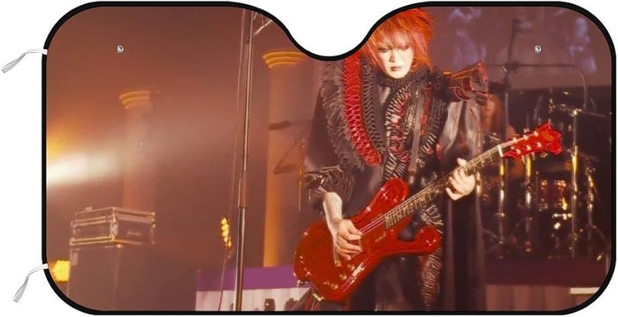 Amazon X Japan Hide サンシェード カーフロントカバー ガラス 日よけ シート 厚手 防水 夏冬兼用 簡単取付 収納便利 汎用 車用品 サンシェード 車 バイク