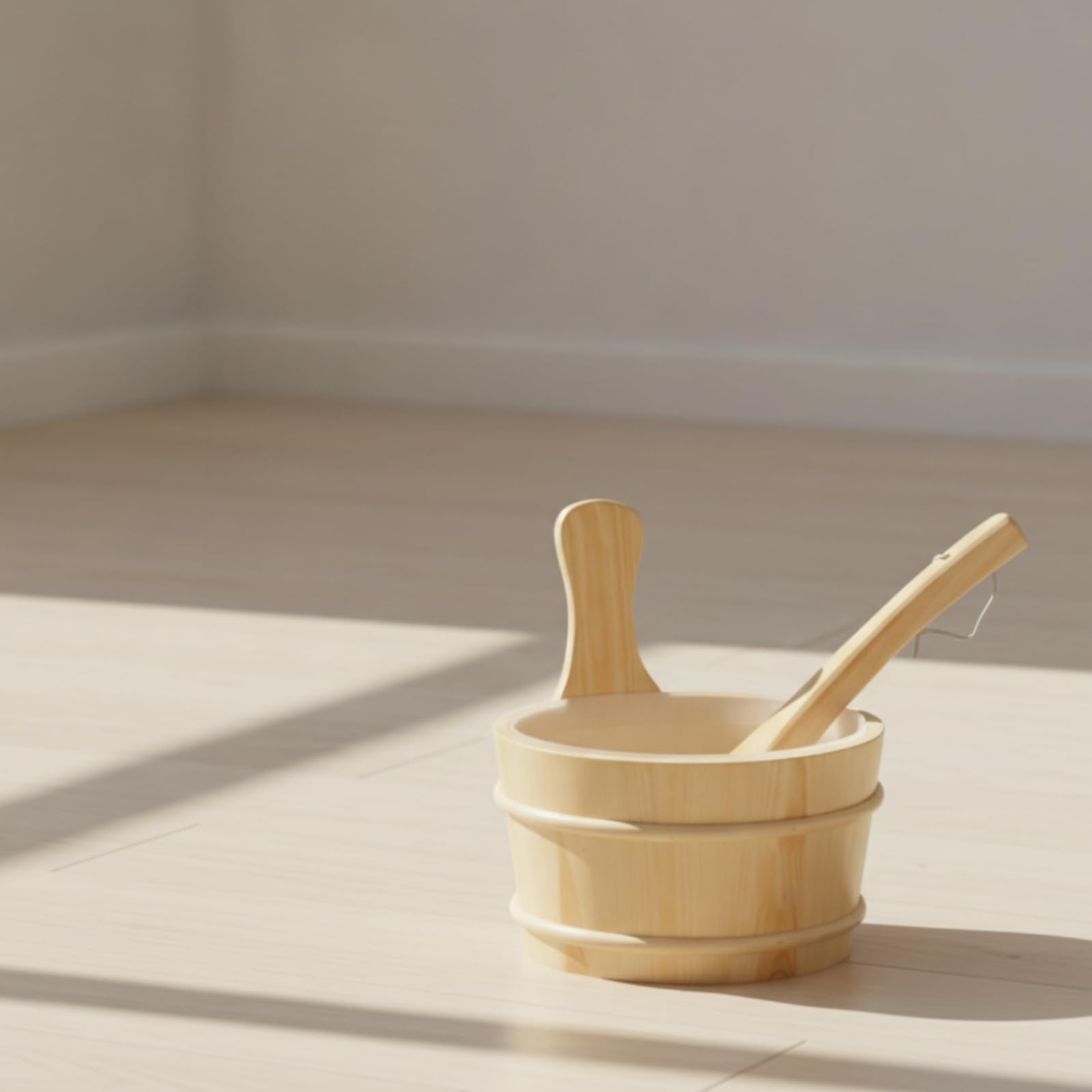 Secchio da Sauna con Mestolo