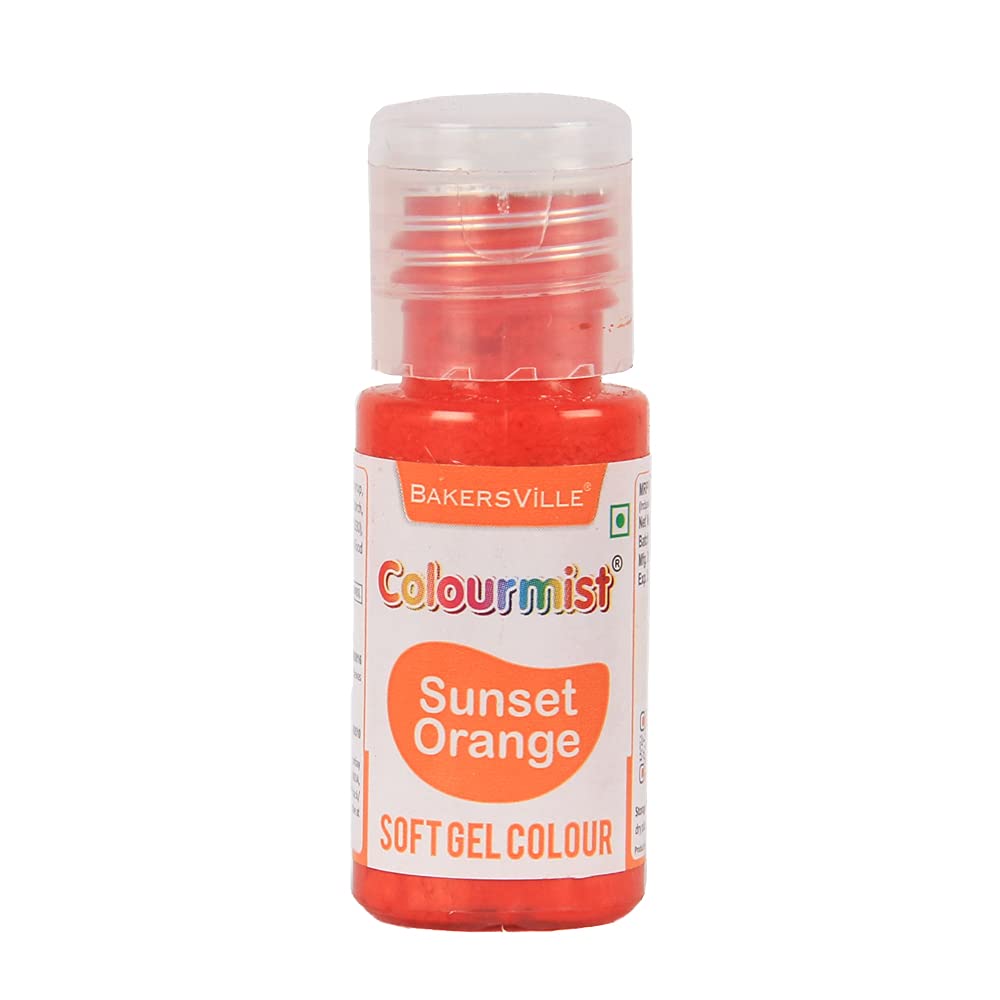 See full amazon price history chart for Colourmist Soft Gel Paste Food Color, (Sunset Orange), 20Gm | Edible Gel Colour For Fondant/Dessert/Baking | Colourmist Soft Gel Paste Food Color, (Sunset Orange), 20Gm | Edible Gel Colour For Fondant/Dessert/Baking | (B09FSNMTWN) Amazon Price History, Amazon Price Tracker