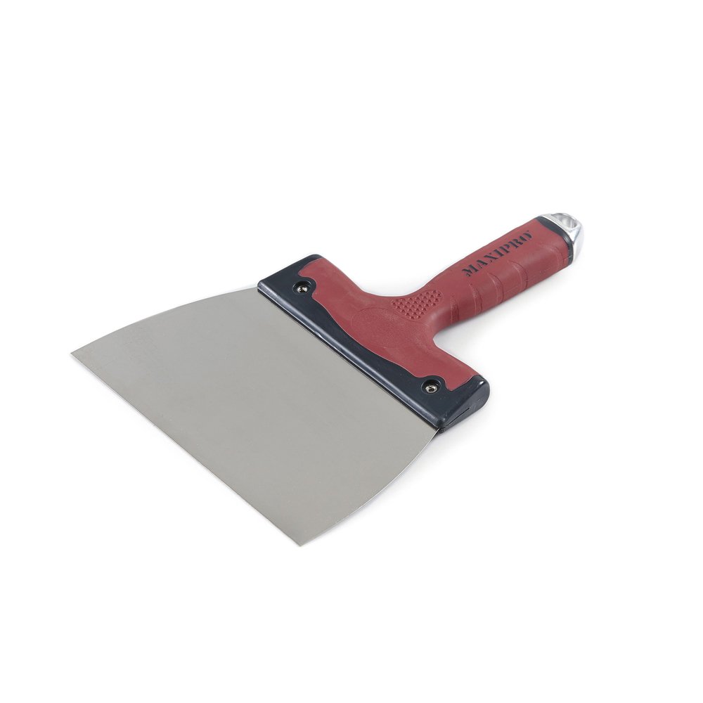 Nespoli Spatola Rasatura Inox Manico Gomma 160mm