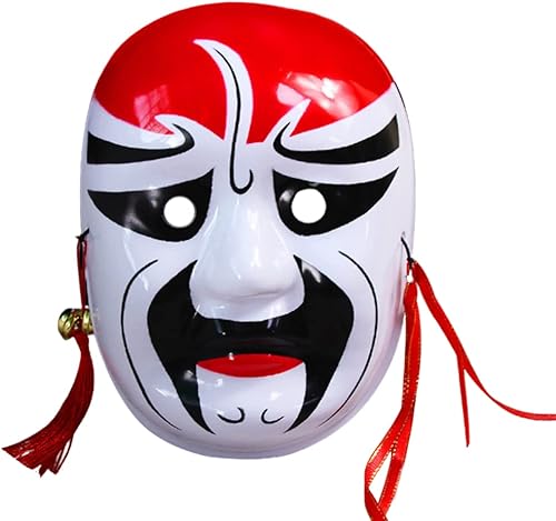 Miniatura 9 de DIKIMO Máscara de la ópera de Beijing, máscara de cosplay, disfraz de Halloween, accesorios para fiestas