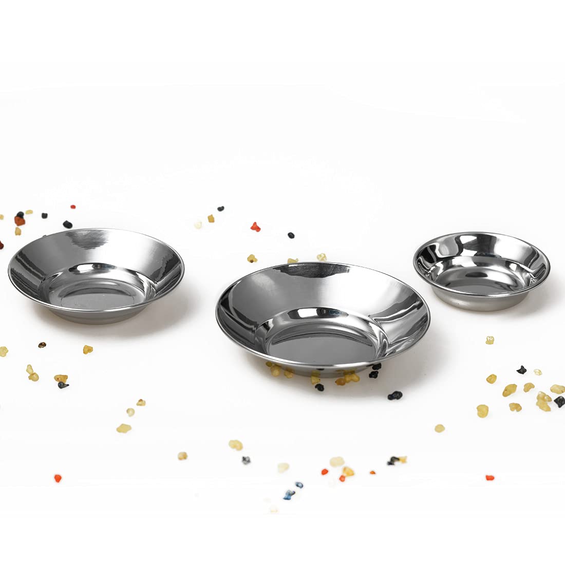 Set Da 6 Ciotole Di Ricambio In Acciaio Inox Per Incensi Cilindrici – Ideali Per Aromaterapia E Decorazione Casa