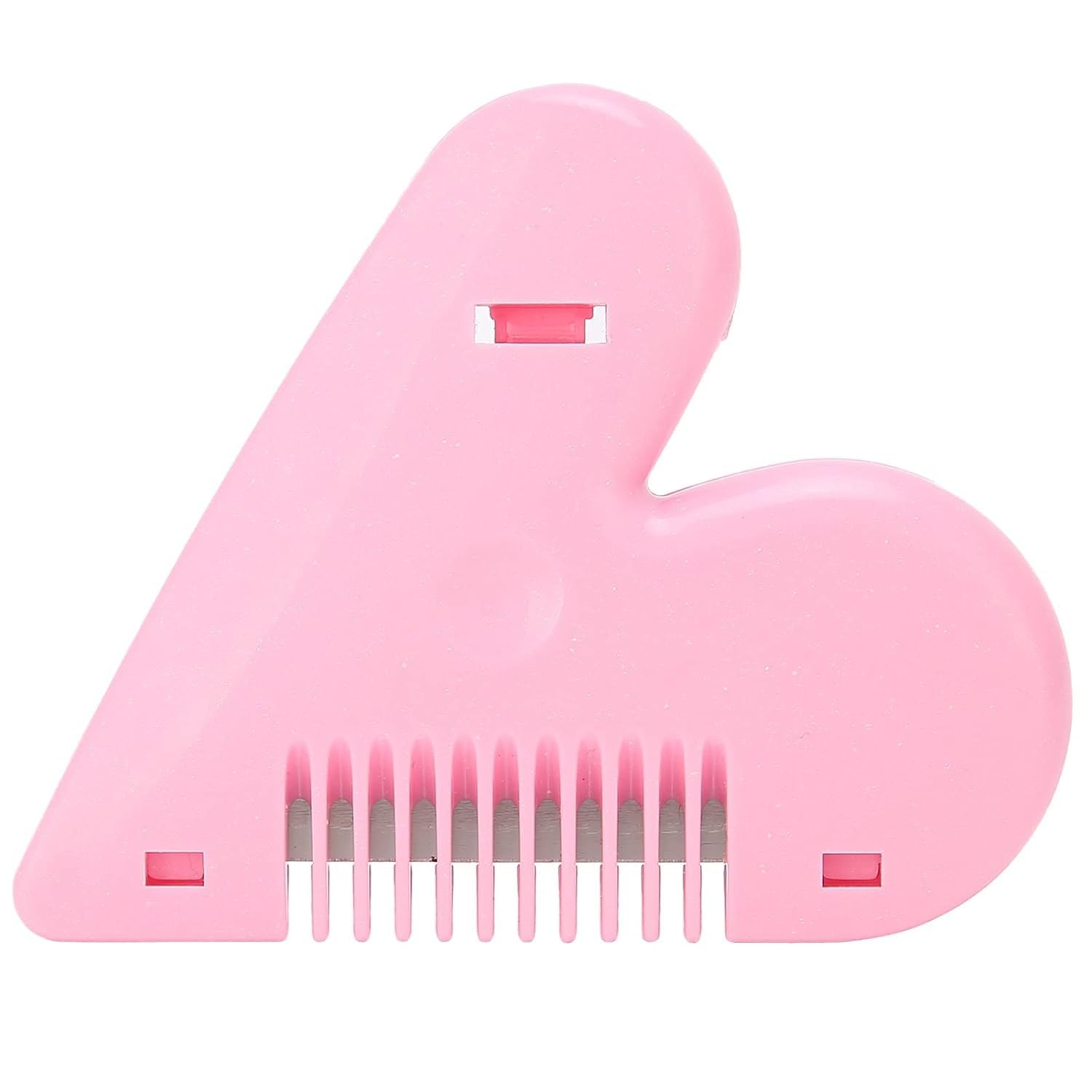 Heart-Shaped Plastic Hair Cutting Scissors for Baby Girls – Lightweight & Portable Stainless Steel Thinning Scissors (1 Pc)-picture-13