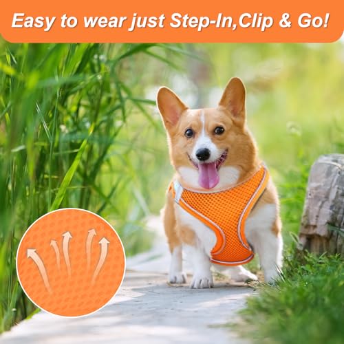 Ledeak No Pull Dog Harness, Highly Reflective Dog Harnesses, Breathable Comfort Anti Pull Dog Harness - Image 3