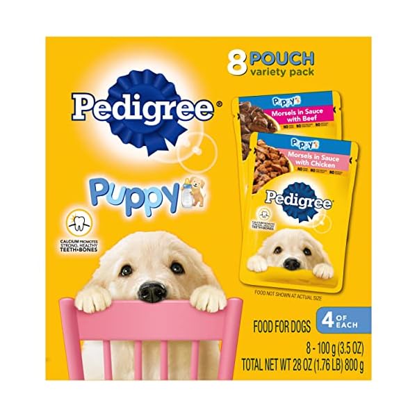 PEDIGREE-PUPPY-Soft-Wet-Dog-Food-8-Count-Variety-Pack-35-oz-Pouches