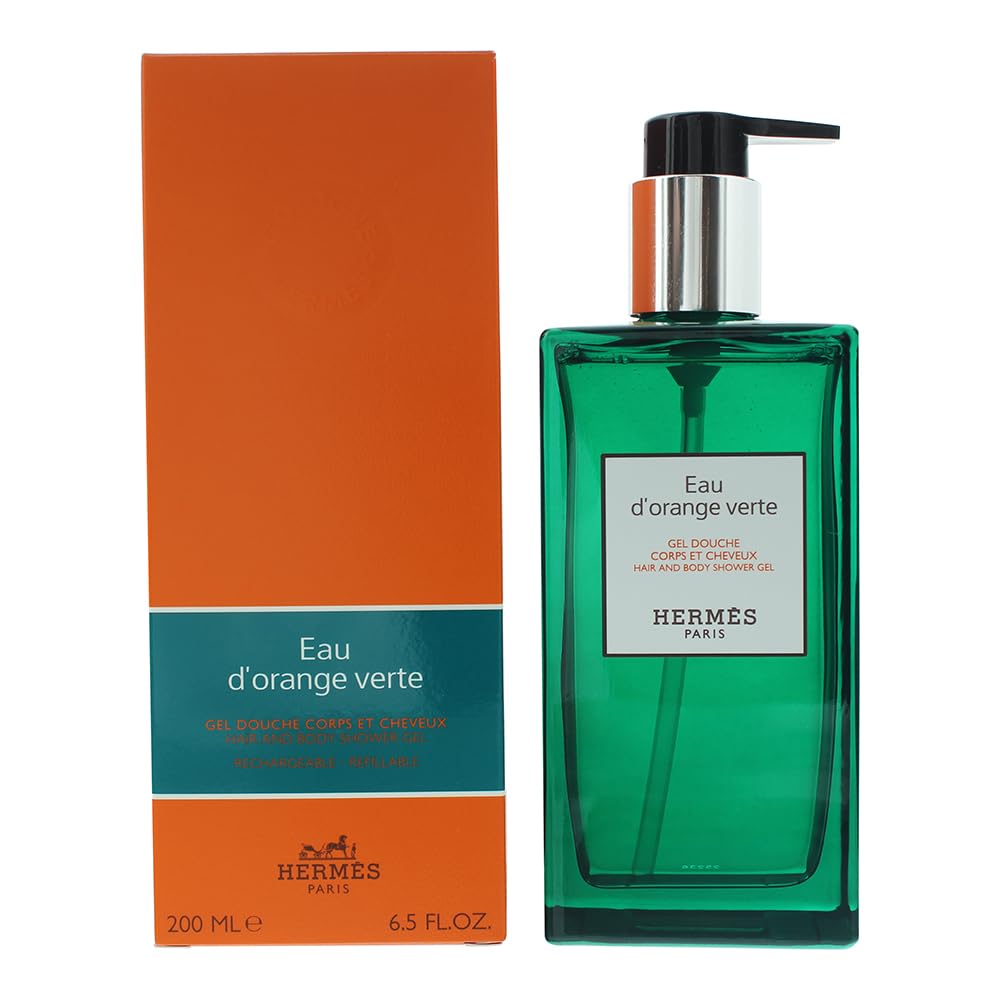 Amazon.com: Hermes Eau d'Orange Verte Hair and Body Shower Gel