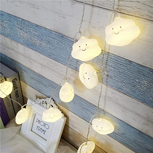 Guirnalda de luces nocturnas de nubes para decoración de dormitorio 4