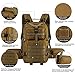 RUPUMPACK Military Tactical Backpack, Army MOLLE Bug Out Bag, 3-Day Rucksack for Outdoor Hiking Camping Trekking Hunting Commuter, 33L