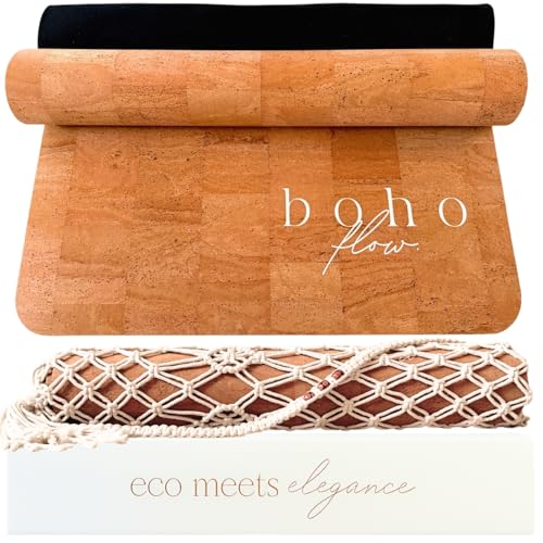 Boho Flow Deluxe Cork Mat