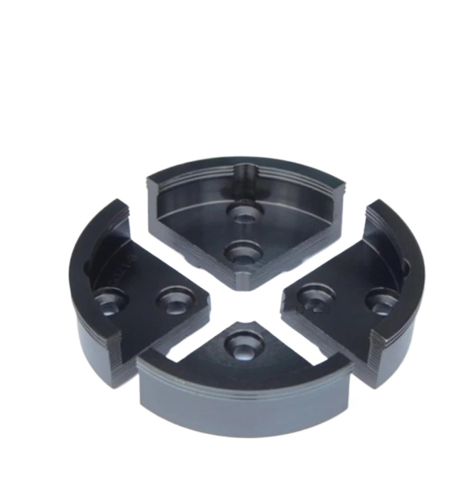 100mm 4-Jaw Wood Lathe Chuck Self-Centering Turning Accessory(Round Jaw)