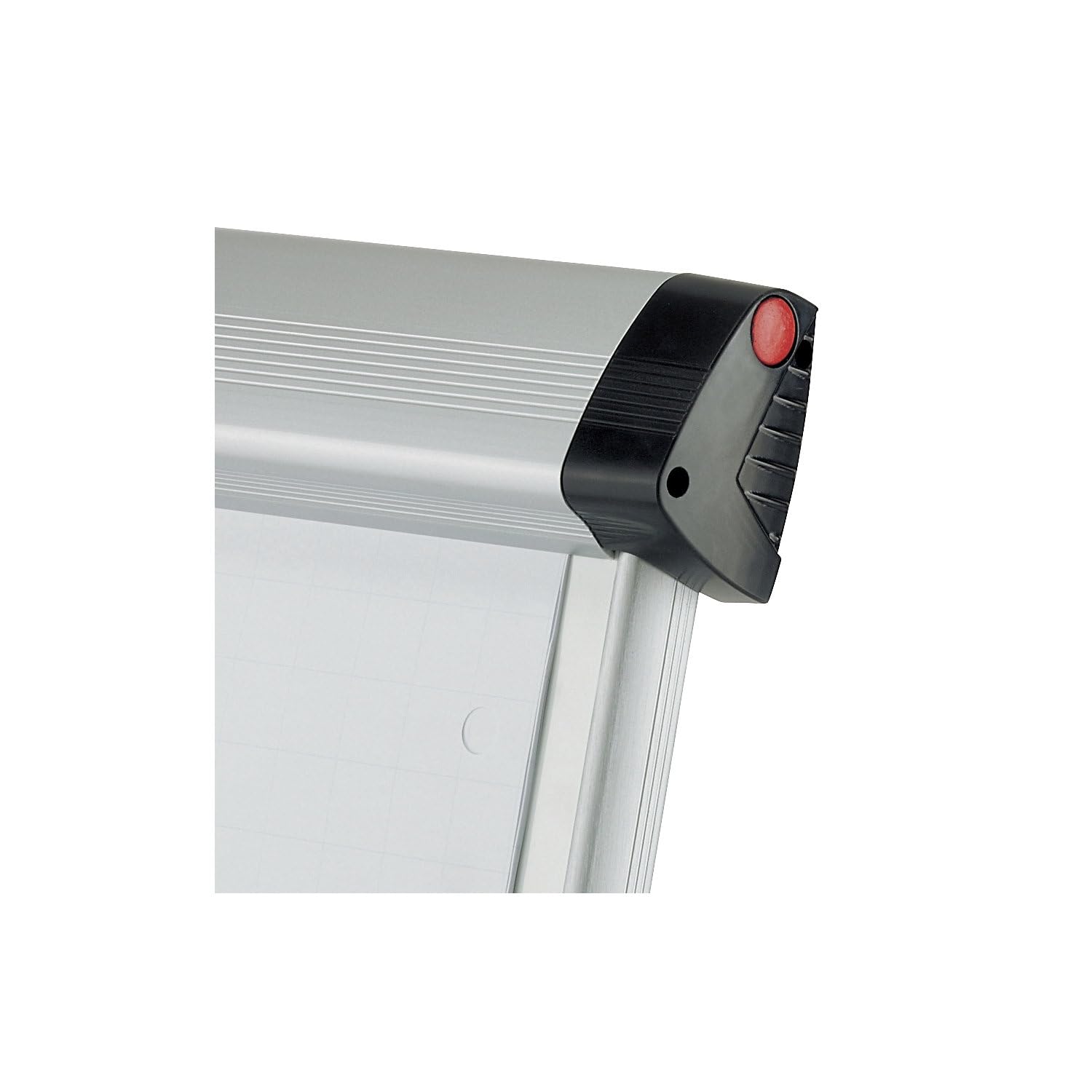 MAUL Pizarra rotafolio MAULpro móvil plateado ajustable magnético