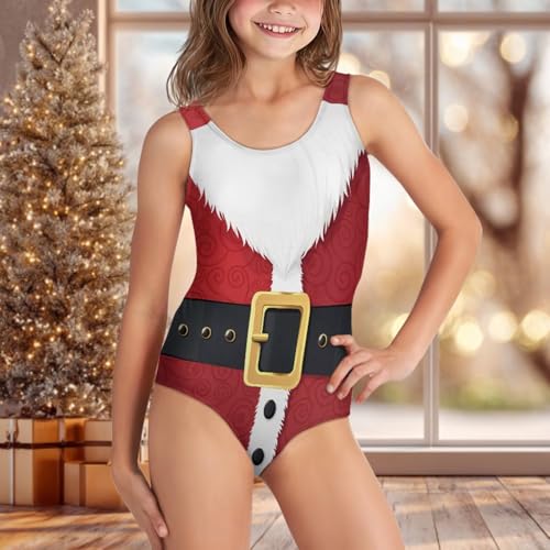 Image of INSTANTARTS Girls One Piece Swimwear Sleeveless Crossback Swimsuits