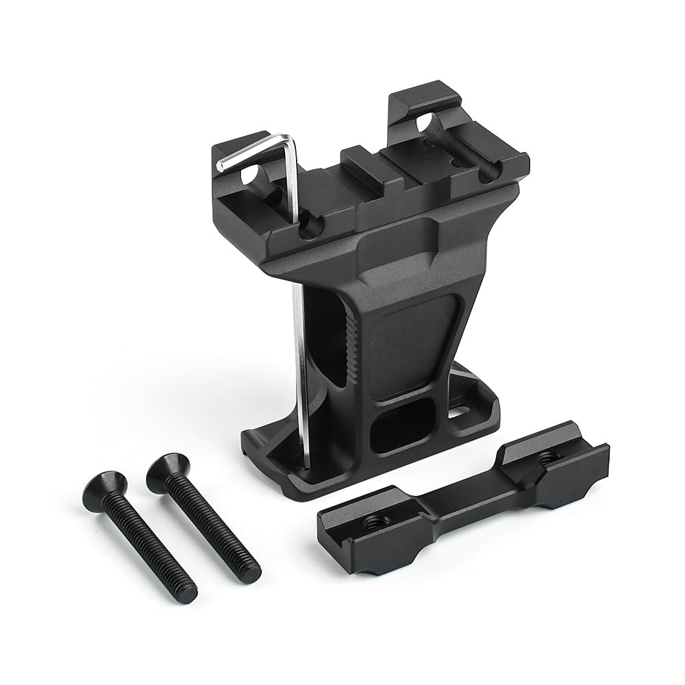 Tactique Red Dot Riser Mount Scope Base 20mm Picatinny Rail pour Vision Nocturne T1 T2 Viseur Optique Noir