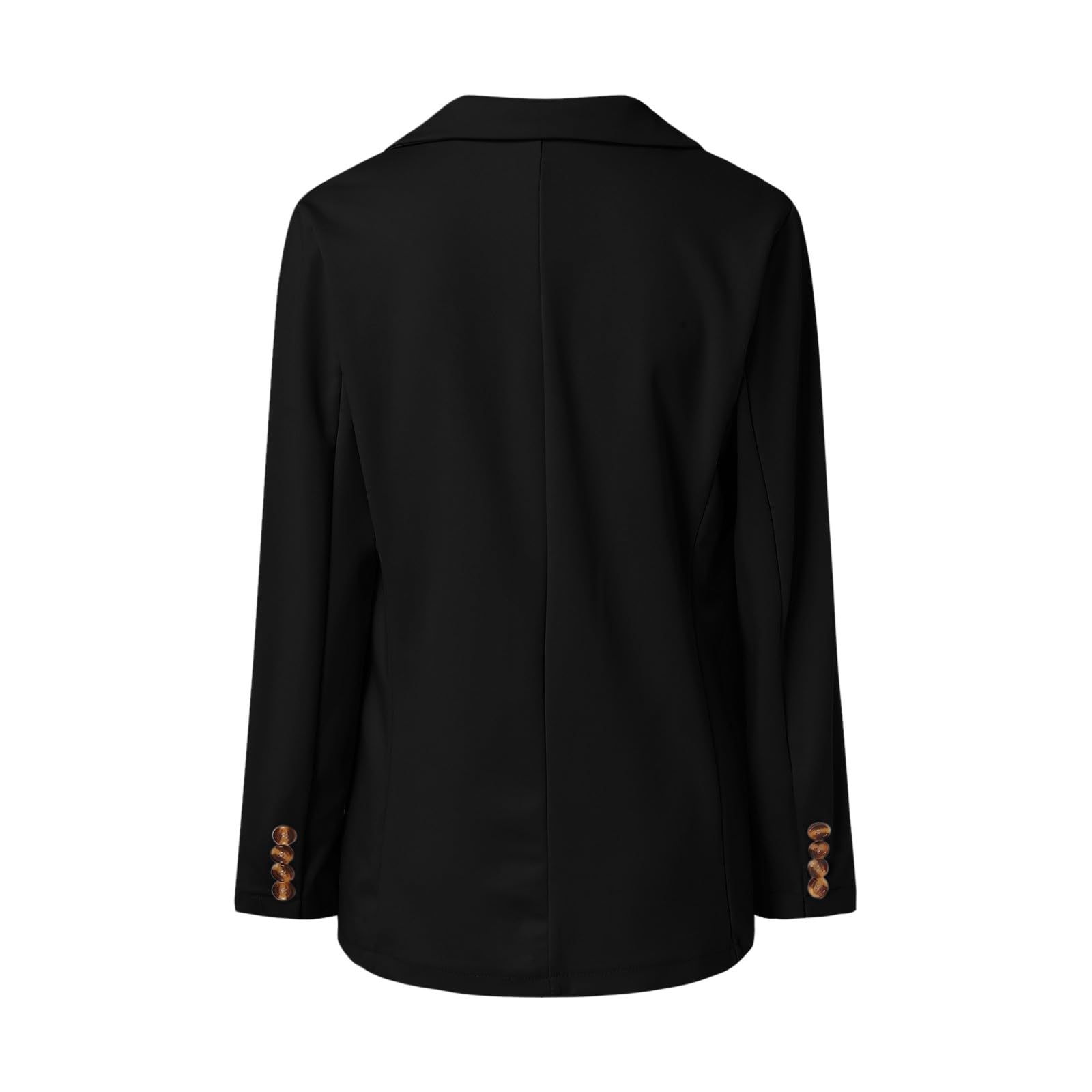 Damen Blazer Sportlich Elegant, Damen Blazer Sportlich Offen Vorne Elegant Blazer Langarm Stehkragen Long Sakko Mantel Business Anzug Jacke Curvy Sweatblazer Mode Casual Sweatblazer Damen Sportlich