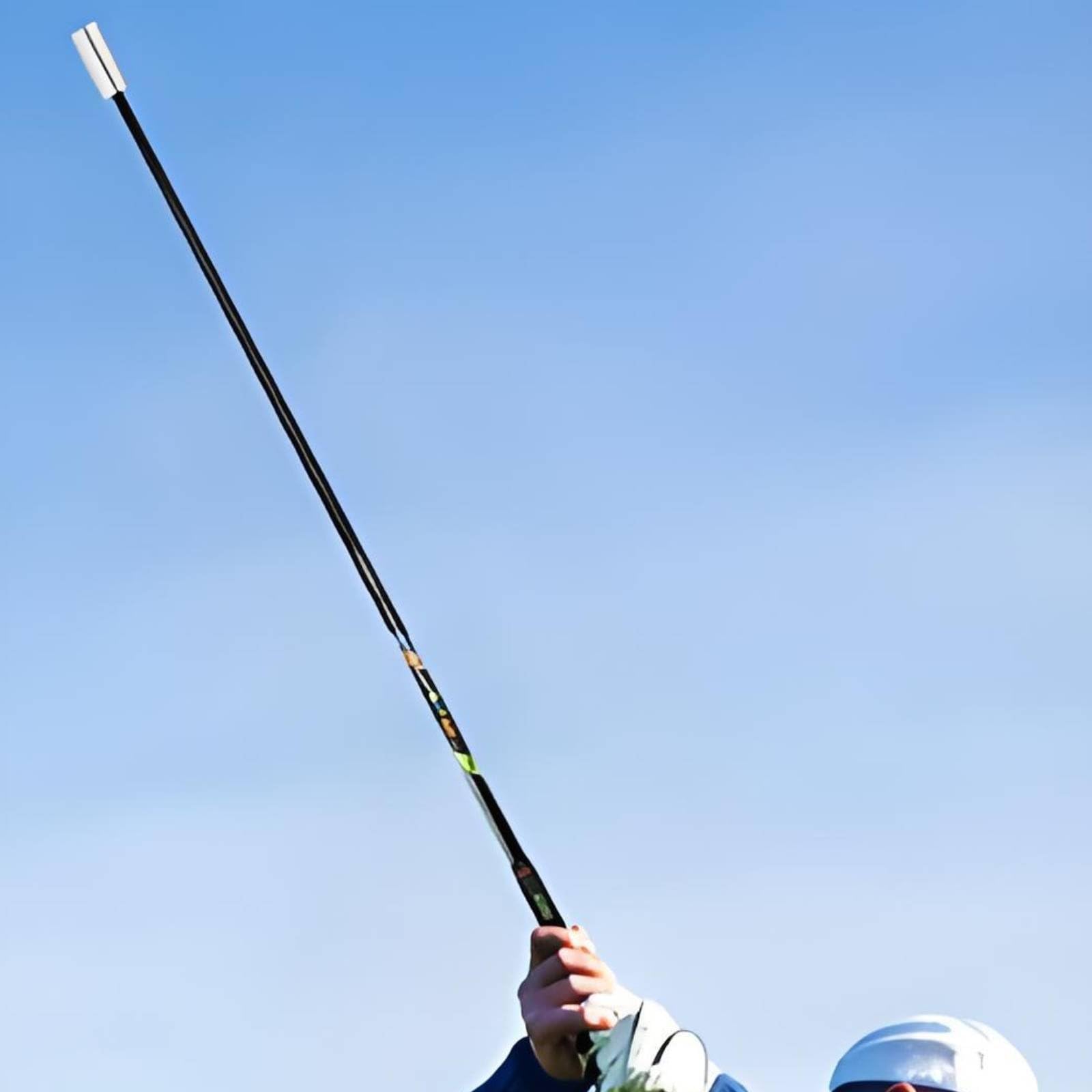 Golf Schwungtrainer Golfschläger Trainingshilfe Übungsstab Trainingsgerät aus Stahl Und Gummi zur Anpassung der Übungsintensität Und Zum Aufbau von