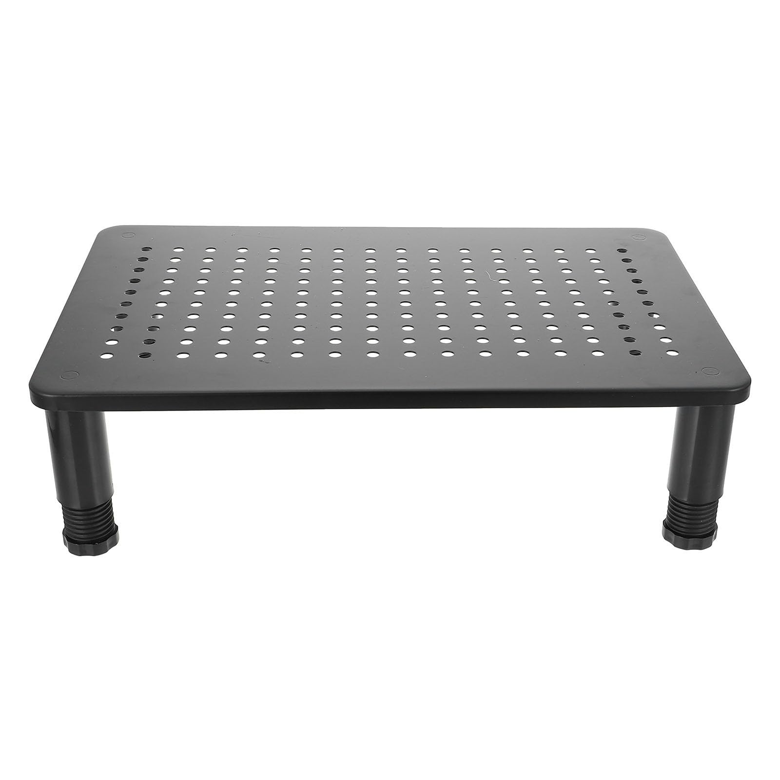 Rehausseur d'écran d'ordinateur ergonomique support réglable noir