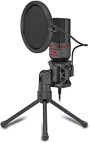 MICROFONE GAMER REDRAGON STREAMER SEYFERT - GM100