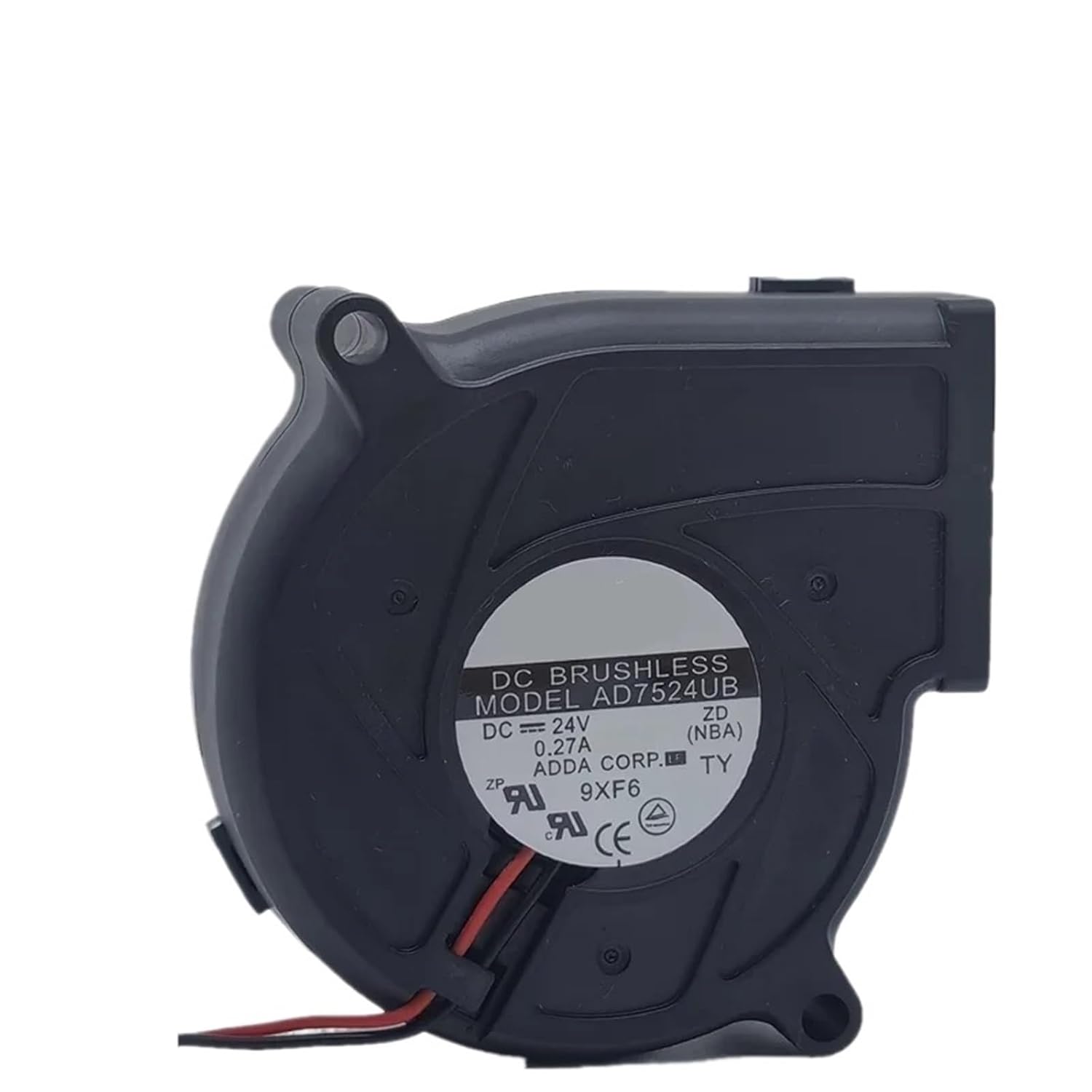 1Pcs AD7524UB 24V 0.27A 7530 7cm Axial Flow Ventilation Drum Exhaust Fan Cooling Fan