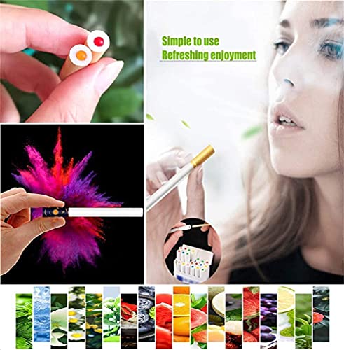 IURIMA - Menthol | aroma kapseln zigaretten | perlen kugel kapsel zigarette | Premium 6 * 100 Kapseln | Erdbeere Flavour… – Bild 5