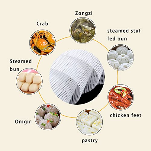 JKDHJK 10 Stück 35,6 X 35,6 Cm Antihaft-silikoneinlagen Dörrfolie Silikonnetz Wiederverwendbar Geeignet Für Die Lebensmitteltrocknung, Tabletteinlagen – Bild 6