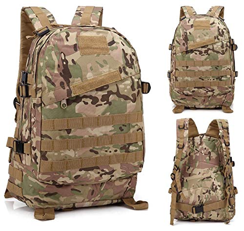Mochila Táctica Militar 40L  Paquete de 3D Asalto MOLLE de Gran Capacidad