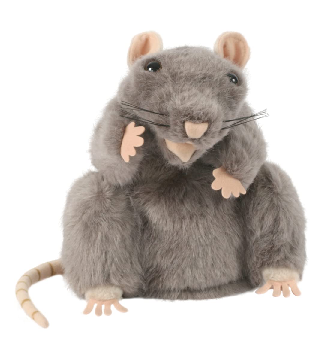 The Puppet Company European Wildlife Rat Hand Puppet (Grey)
