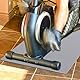 Crosstrainer Matte mit Pedal Gurt, Bodenschutzmatte für Fitnessgerät Pedal Gurt für Beintrainer Perfekt für Elektrisches Sitz Fußpedal Trainingsgerät Verbesserte Stabilität und Bodenschutz