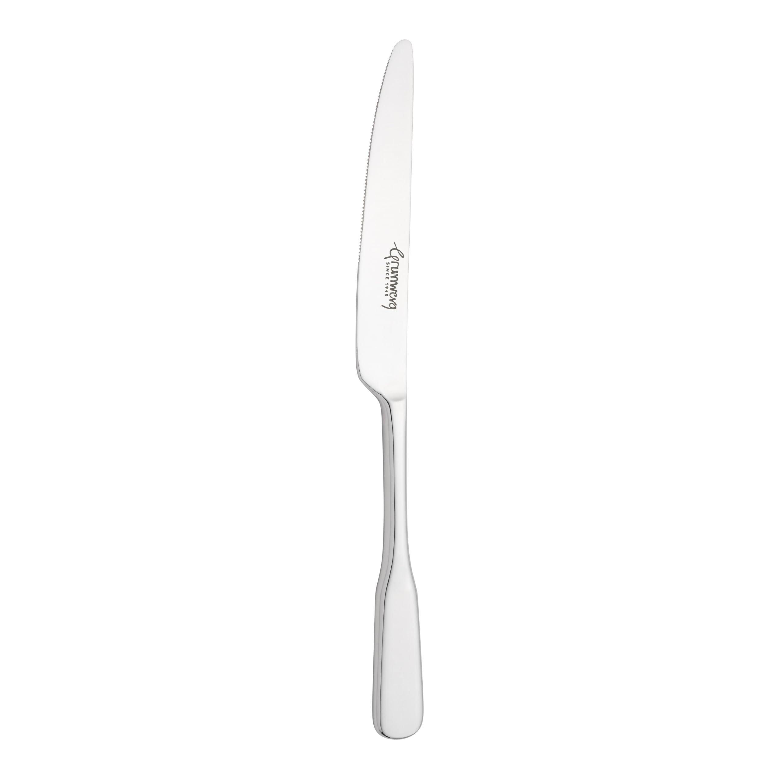 Grunwerg Fiddle Collection Dessert Knives, 18-10 Stainless Steel, Set of 12