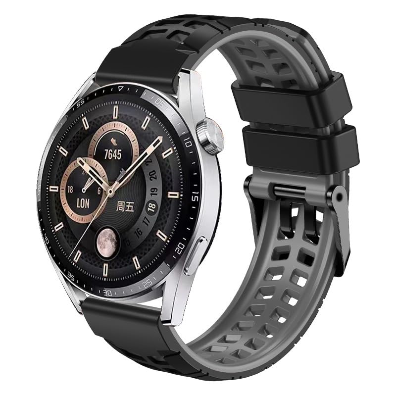 Correa de Reloj de 22mm Compatible para Xiaomi Mi Watch/S1 Active/S1 Pro/S1/S2/S3/S4/2/2 Pro,Correas de Silicona Pulseras Deportiva de Repuesto Compatible para Amazfit GTR 4 /GTR 3 Pro