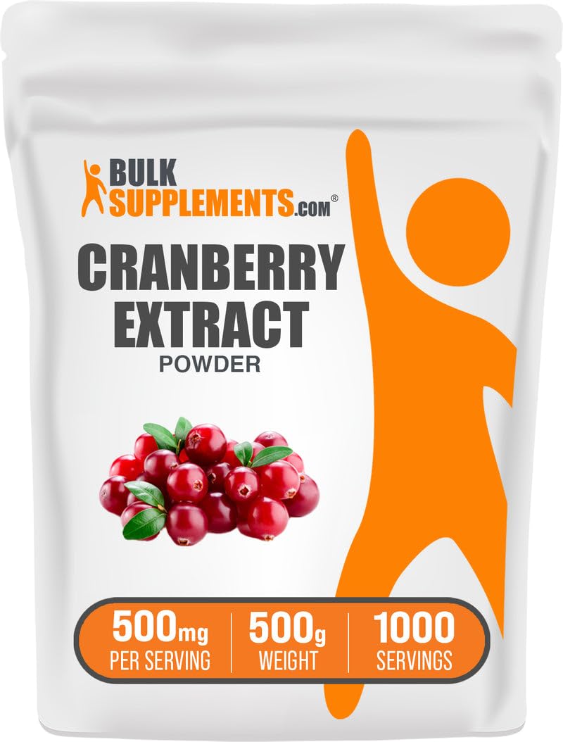 BulkSupplements Cranberry Extract Powder (500 Grams)