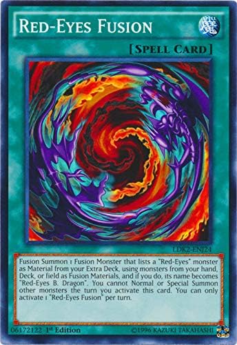 Yu-Gi-Oh! - Red-Eyes Fusion (LDK2-ENJ24) - Legendary Decks II - 1st Edition - Common